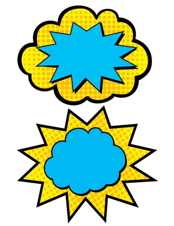 Food cards, Superhero and Badges