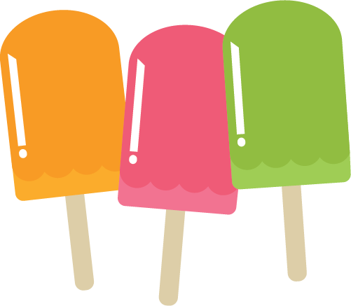 Ice cream popsicle clipart