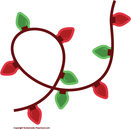 Free Christmas Lights Clipart