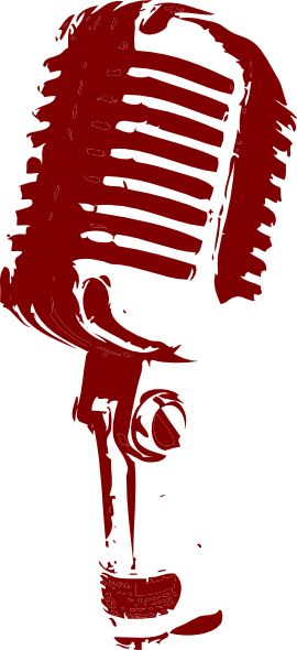 Vintage Microphone Clipart