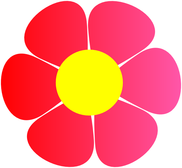 Hippie Flower Clip Art - vector clip art online ...