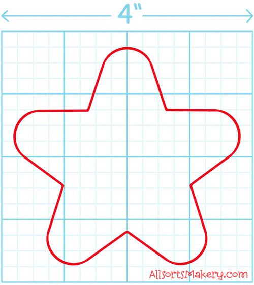 Star Template | Stained Glass ...