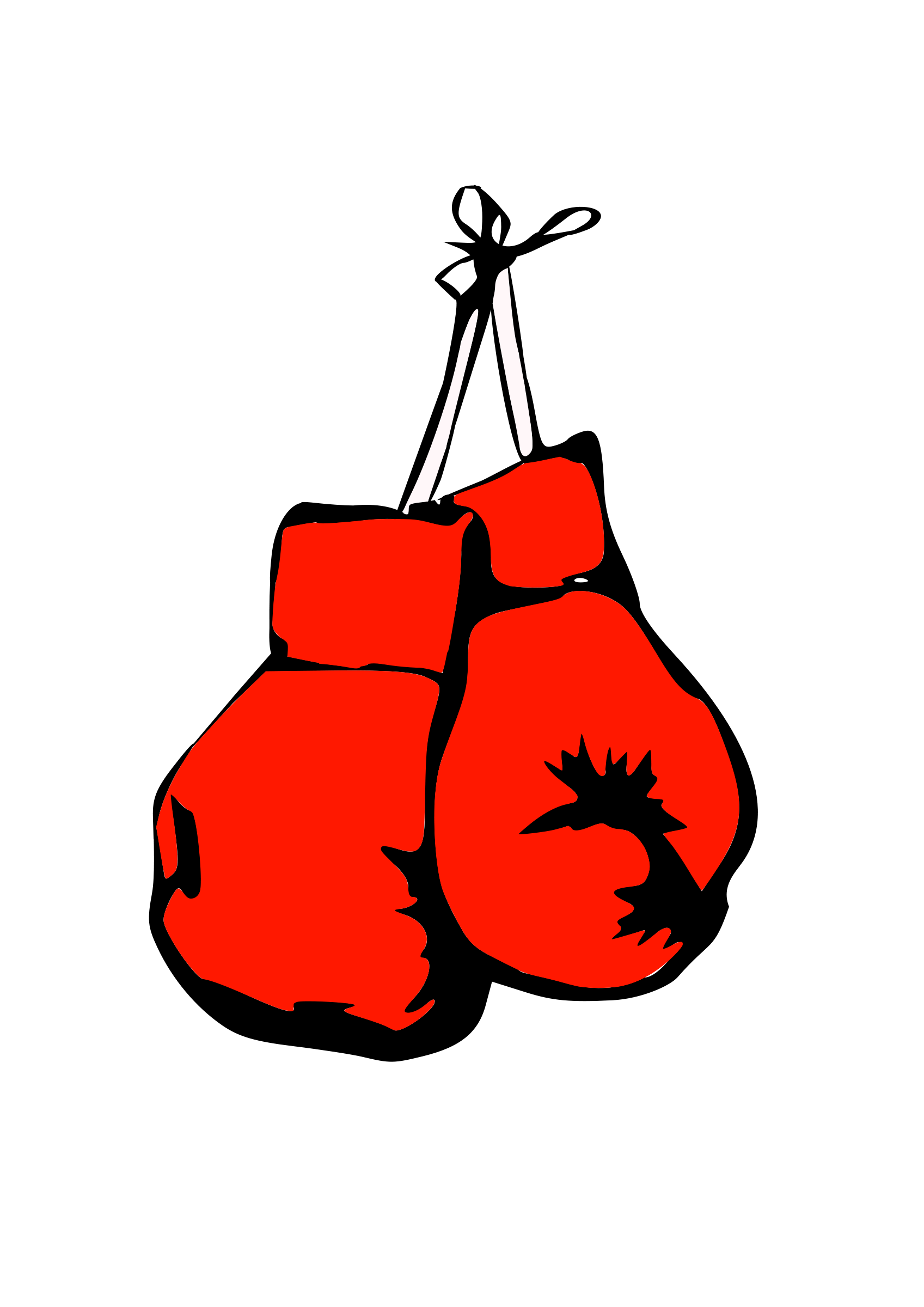 Boxing gloves clipart pictures