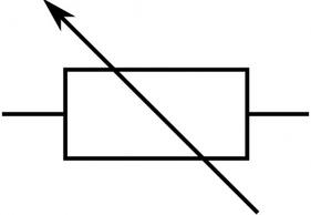 Variable Resistor clip art Free Vector - Vectors | DeluxeVectors.com