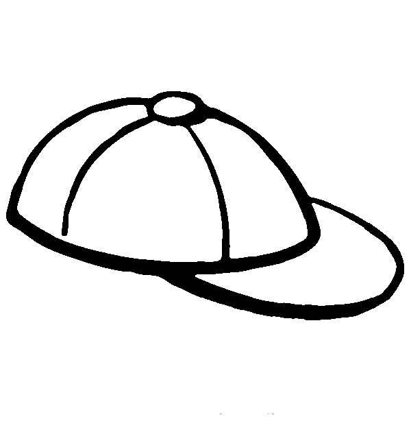 Coloring Pages Baseball Cap | Coloring Pages