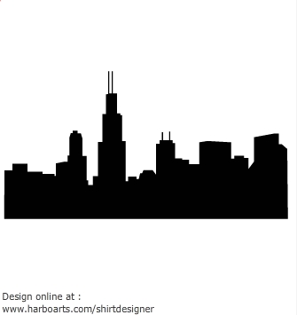 Chicago Skyline Clip Art - Tumundografico