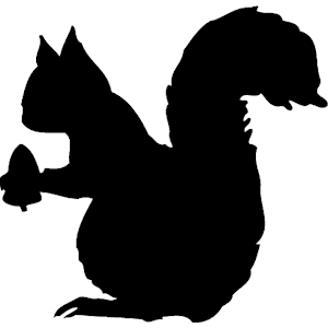 Black Squirrel Clipart