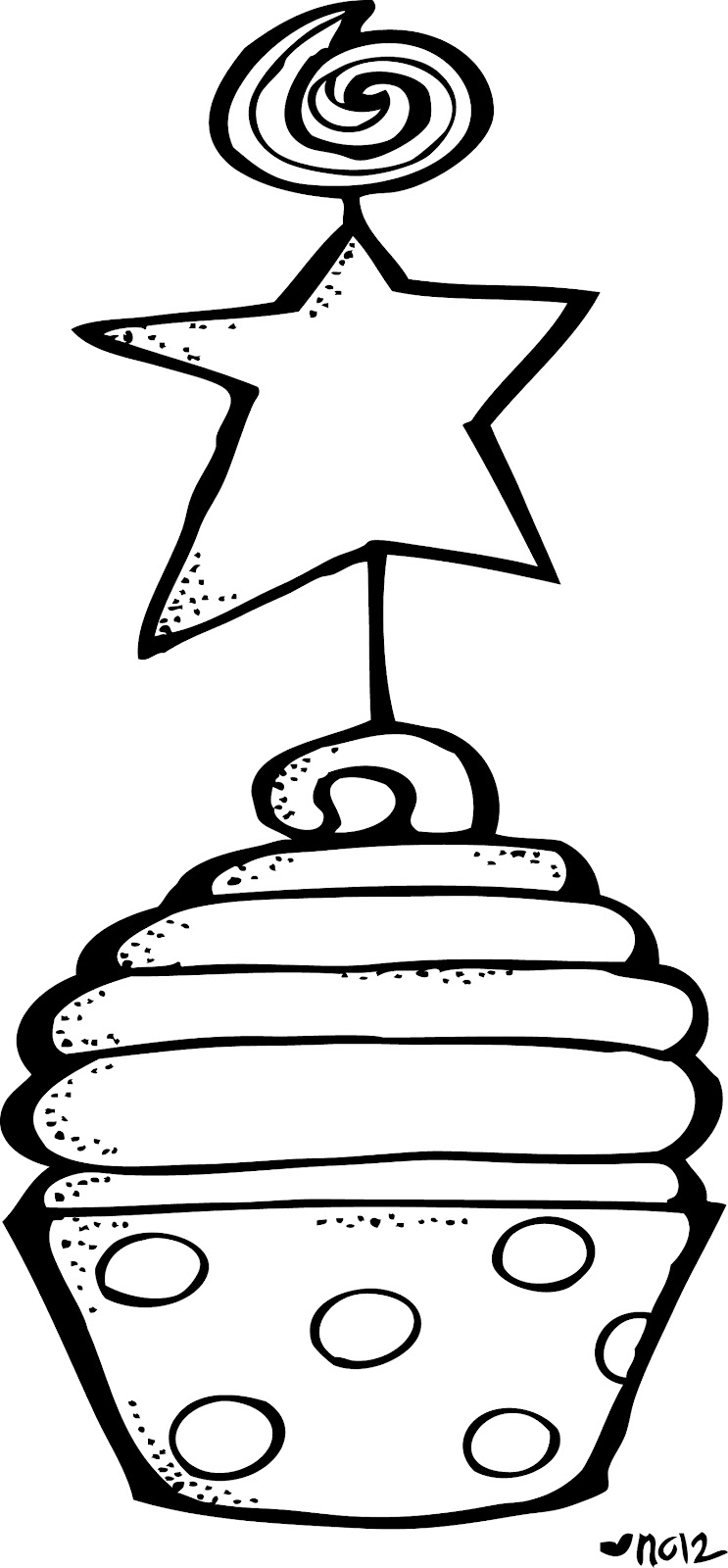 Mermaid clipart black and white outline birthday