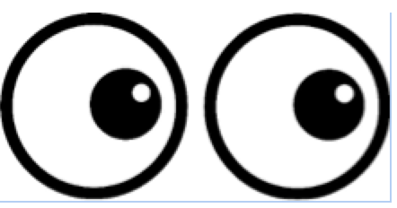 Side eye clipart