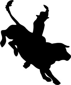 Bull Riding Clipart