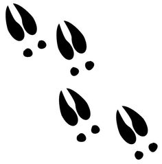 Clipart moose tracks - ClipartFox