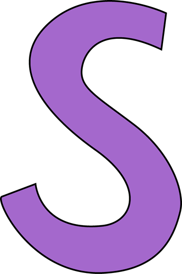 Clip art letter s