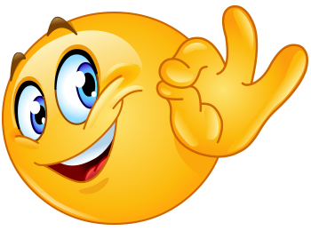 A-Ok Smiley - Facebook Symbols and Chat Emoticons