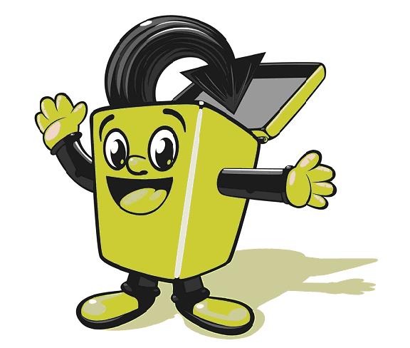 Recycling Bin Cartoon - ClipArt Best
