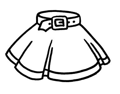 Clothes Colouring Pages - ClipArt Best