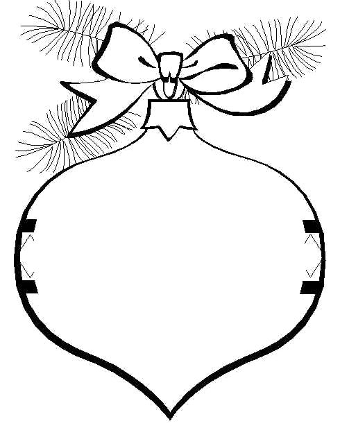 Best Photos of Christmas Ball Ornament Template - Ornament Cut Out ...