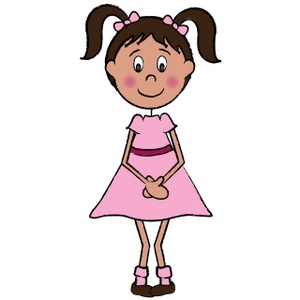 clipart little girl | Clipart