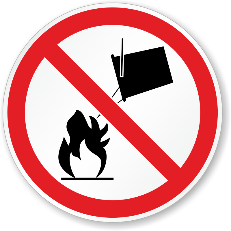 Apply No Water Military Hazard Symbol Signs, SKU: DOT-2219