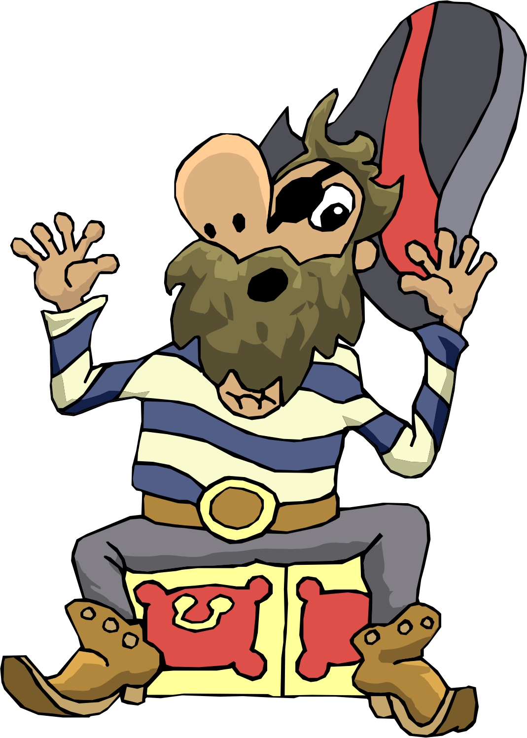 Cartoon Pirate
