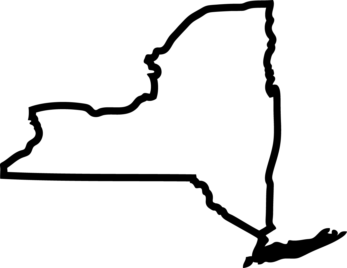 State Outlines Clipart