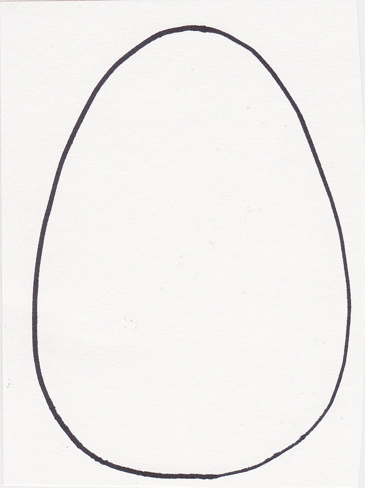 Best Photos of Easter Egg Stencil - Easter Egg Cut Out, Easter Egg ...