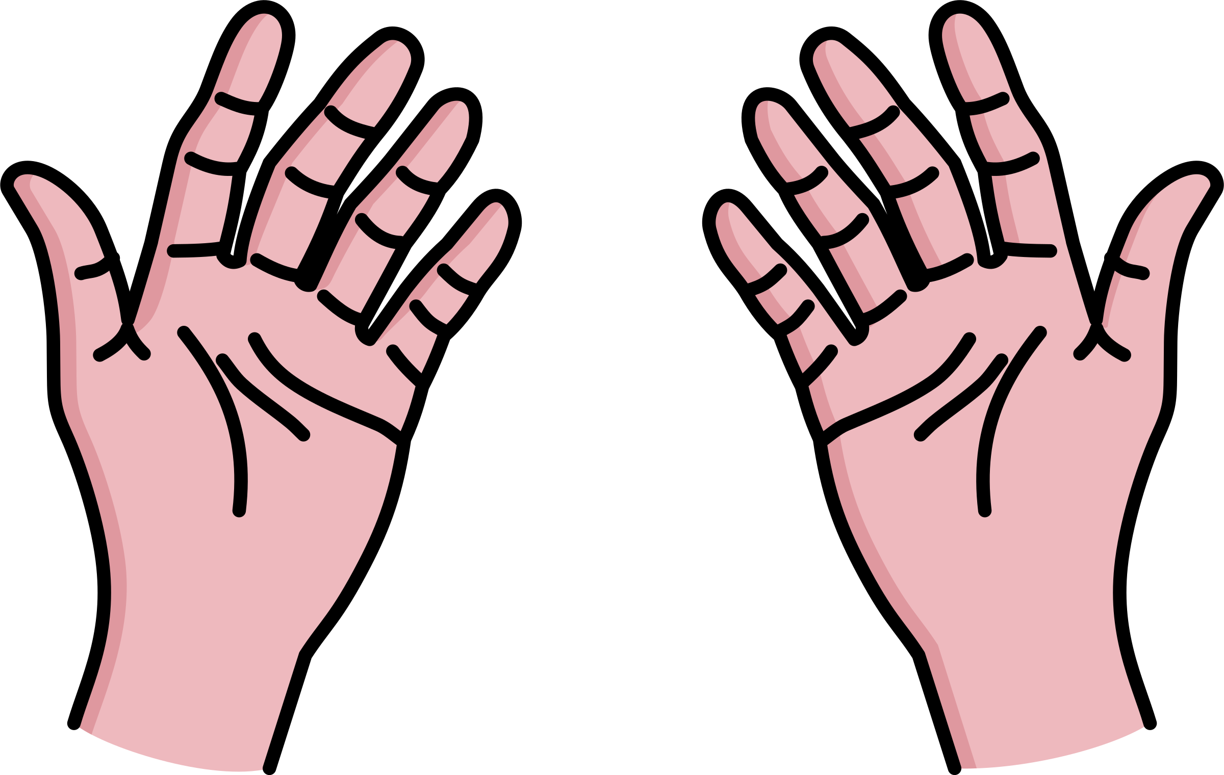 Hands Clip Art - Tumundografico