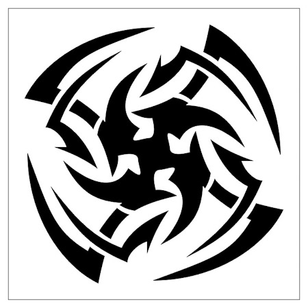 Tribal Red Circle Tattoo Design | Fresh 2017 Tattoos Ideas