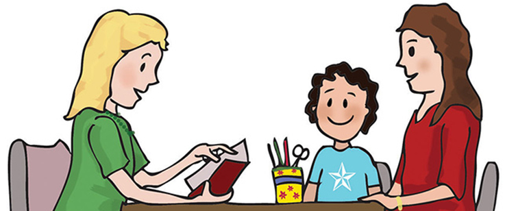 Parent Teacher Conference Clip Art - Tumundografico