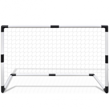 vidaXL.co.uk | Mini Soccer Goals Post Net 2 pcs for Kids 91.5 x 48 ...