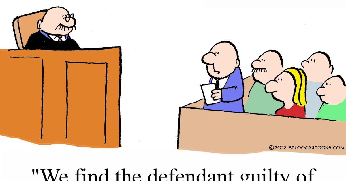 BALOO'S CARTOON BLOG: Courtroom cartoon