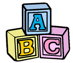 Baby Building Blocks Clipart