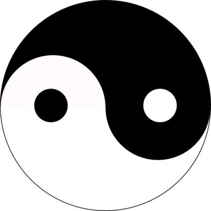 Art, Vector free and Yin yang