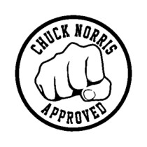 CHUCK NORRIS APPROVED - ClipArt Best