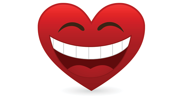 Big Smile Heart - Facebook Symbols and Chat Emoticons