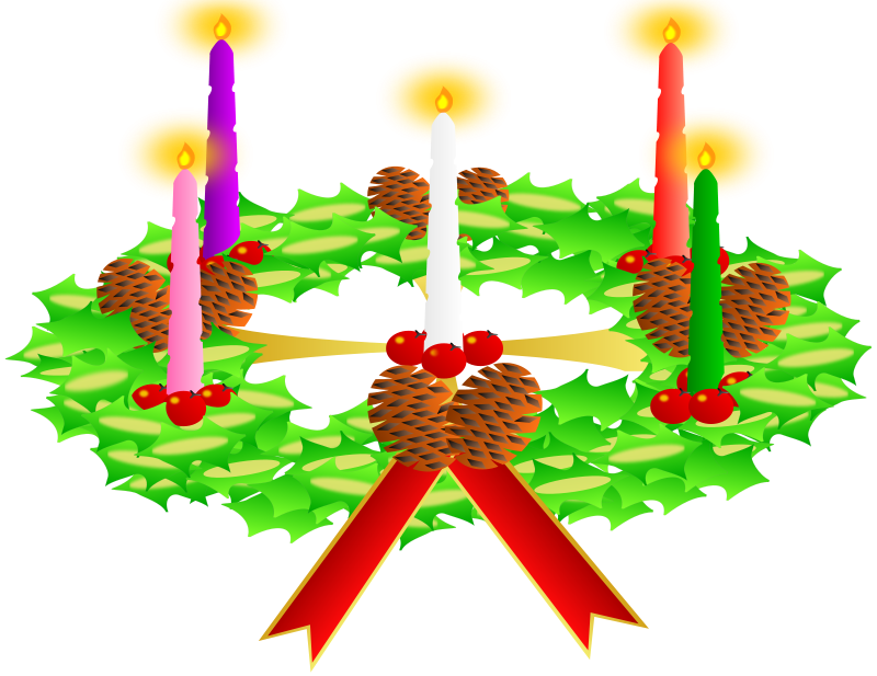 Advent Wreath Clipart