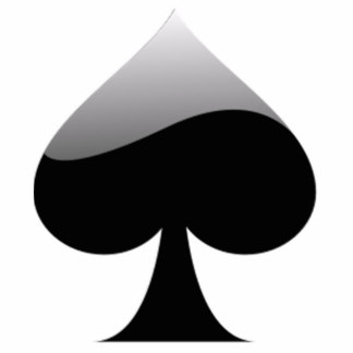 Spades Photo Statuettes, Cutouts & Sculptures | Zazzle