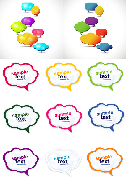 Cartoon speech bubble vector free vector download (15,056 Free ...