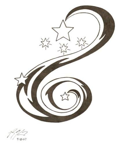 Swirl Design Tattoos