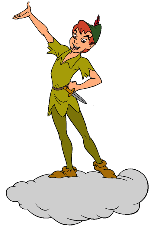 Peter Pan & Tinker Bell Clip Art Images | Disney Clip Art Galore