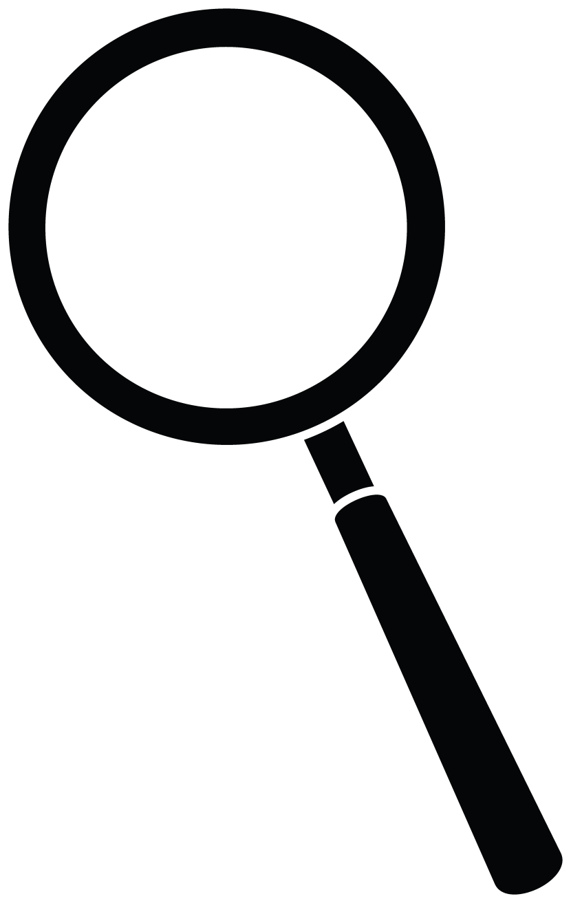 Clipart of magnifying glass