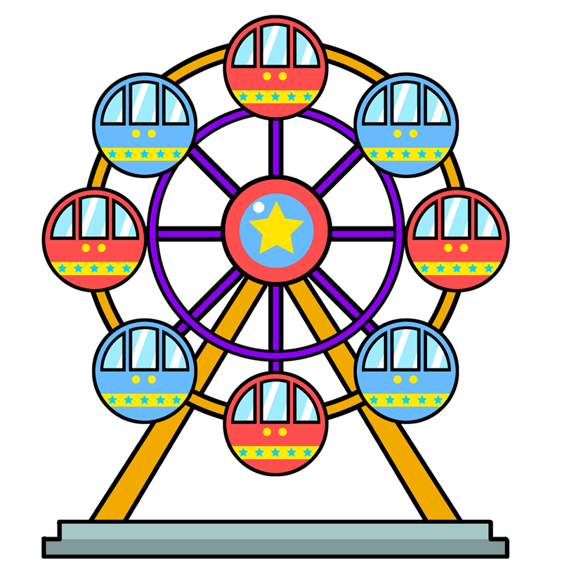 Ferris Wheel Clip Art Images Free For Commercial Use