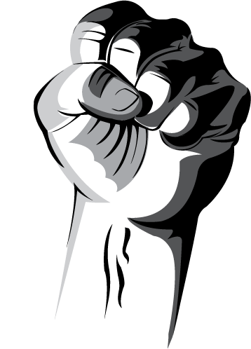 ClipArtFort: People » Miscellaneous People » Fist pump