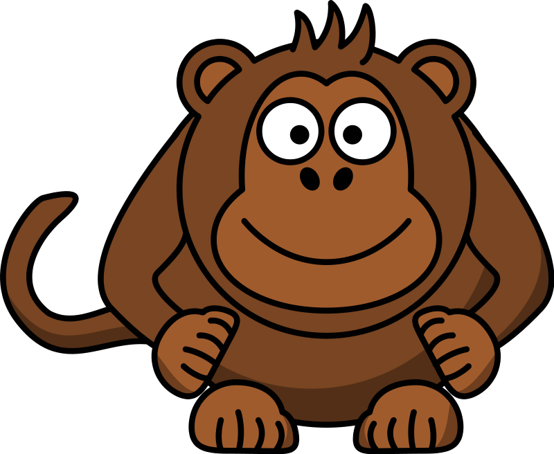 Free to Use & Public Domain Monkey Clip Art