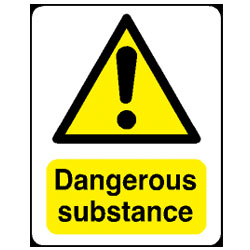 Dangerous Substances Signs - FREE Delivery for orders online over ...