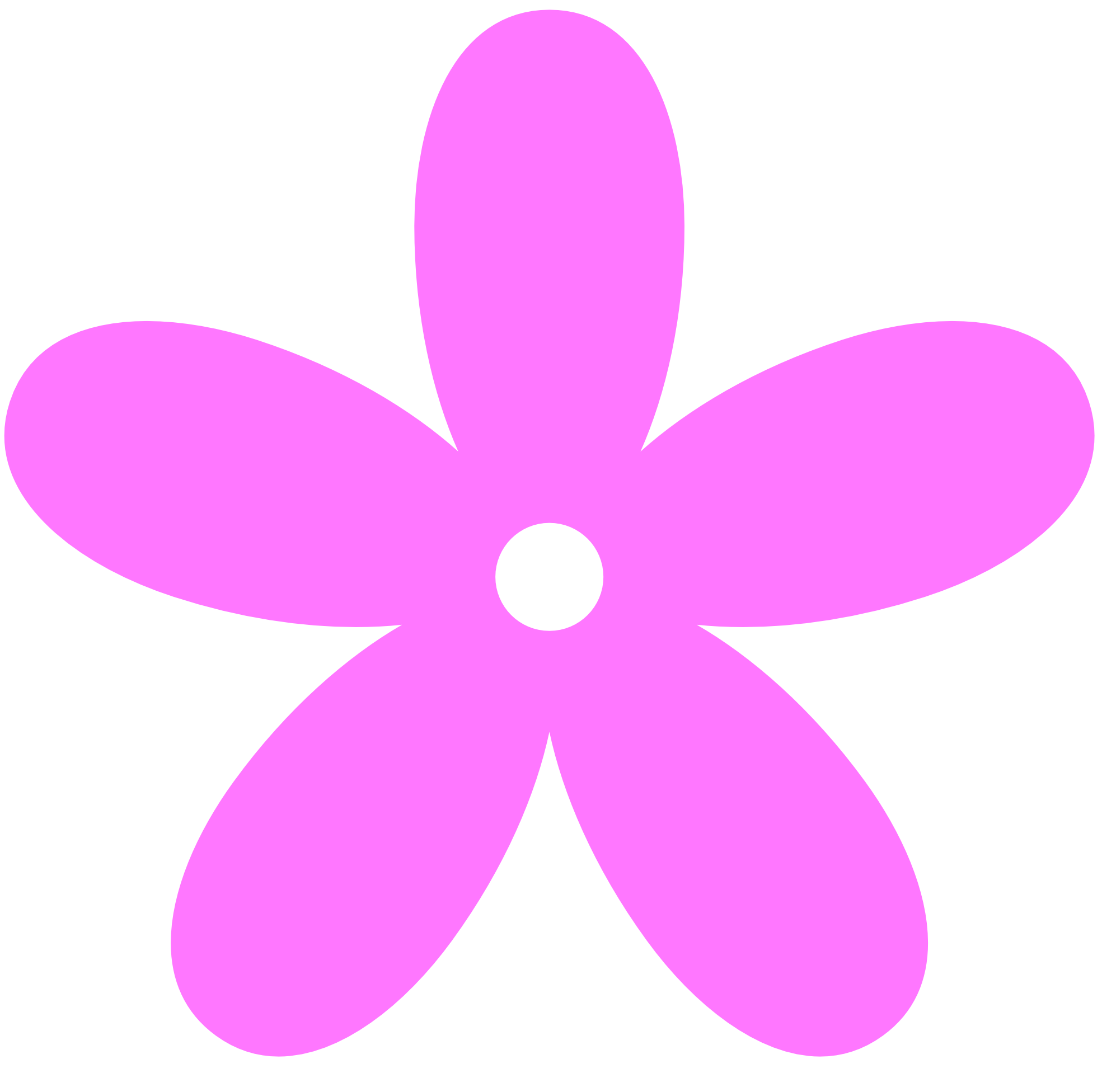 Retro Flower 8 Color Colour Fuchsia Pink Peace xochi.info ...
