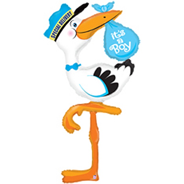 Special Delivery It's A Boy Super Shape Foil Balloon (1), FREE ...