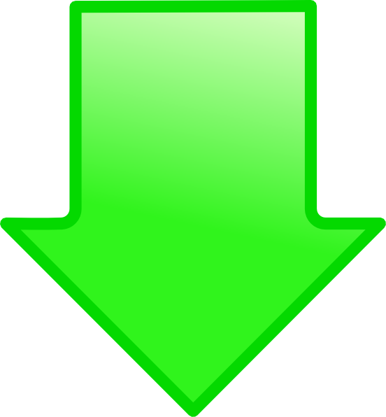 Green Arrow Down Clip Art - vector clip art online ...