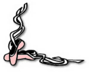 Ballet Shoes Clipart #2 - Clip Art Pin