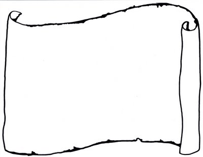 Pirate Outline Border Clipart