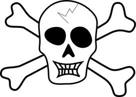 Pirate Skull Free Vectors - DeluxeVectors.com